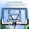 imageBest Choice Products 10ft Regulation Basketball Hoop 7510ft Height Adjustable Outdoor Goal wShock Absorbent Rim Base Gel 2 Wheels7510ft