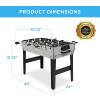 imageBest Choice Products 2x4ft 10in1 Combo Game Table Set for Home Game Room Friends ampamp Family wHockey Foosball Pool Shuffleboard Ping Pong Chess Checkers Bowling and BackgammonGray
