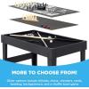 imageBest Choice Products 2x4ft 10in1 Combo Game Table Set for Home Game Room Friends ampamp Family wHockey Foosball Pool Shuffleboard Ping Pong Chess Checkers Bowling and BackgammonArcade
