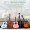 imageBest Choice Products 30in Kids Acoustic Guitar AllinOne Beginner Starter Kit wStrap Case Extra Strings Rosette Inlay  RedburstLight Blue