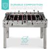 imageBest Choice Products 48in Competition Sized Foosball Table for Home Game Room w 2 Balls 2 Cup HoldersGray