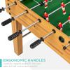 imageBest Choice Products 48in Competition Sized Foosball Table for Home Game Room w 2 Balls 2 Cup HoldersLight Brown