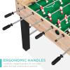 imageBest Choice Products 48in Competition Sized Foosball Table for Home Game Room w 2 Balls 2 Cup HoldersNatural
