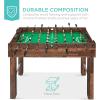imageBest Choice Products 48in Competition Sized Foosball Table for Home Game Room w 2 Balls 2 Cup HoldersWalnut