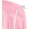 imageBest Choice Products 48in Kids Plastic Toboggan Snow Sled wPull RopeLight Pink