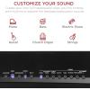 imageBest Choice Products 88Key Full Size Digital Piano Electronic Keyboard Set for All Experience Levels wSemiWeighted Keys Stand Sustain Pedal BuiltIn Speakers 6 Voice Settings  BlackBlack