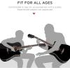 imageBest Choice Products Beginner Acoustic Electric Guitar Starter Set w 41in All Wood Cutaway Design Gig Bag Strap Picks  NaturalBlack