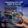 imageBest Choice Products Set of 4 Laser Tag Blasters Rechargeable Infrared Lazer Tag Set ampamp Docking Station No Vests Needed  GrayPurpleRedBlueGray  Purple  Red   Blue