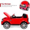 imageBest Choice Products 12V 37 MPH 2Seater Licensed Land Rover Ride On Car Toy wParent Remote Control MP3 Player  WhiteRed