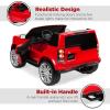imageBest Choice Products 12V 37 MPH 2Seater Licensed Land Rover Ride On Car Toy wParent Remote Control MP3 Player  WhiteRed