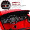 imageBest Choice Products 12V 37 MPH 2Seater Licensed Land Rover Ride On Car Toy wParent Remote Control MP3 Player  WhiteRed