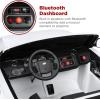 imageBest Choice Products 12V 37 MPH 2Seater Licensed Land Rover Ride On Car Toy wParent Remote Control MP3 Player  WhiteWhite