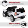 imageBest Choice Products 12V 37 MPH 2Seater Licensed Land Rover Ride On Car Toy wParent Remote Control MP3 Player  WhiteWhite