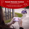 imageBest Choice Products 12V Kids Ride On Truck Car wParent Remote Control Spring Suspension LED Lights AUX Port  PinkBlue