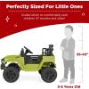 imageBest Choice Products 12V Kids Ride On Truck Car wParent Remote Control Spring Suspension LED Lights AUX Port  PinkGreen