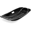 imageBest Choice Products 35in Kids Plastic Toboggan Snow Sled wPull Rope 2 HandlesBlack