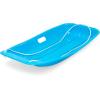 imageBest Choice Products 35in Kids Plastic Toboggan Snow Sled wPull Rope 2 HandlesIce Blue