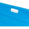 imageBest Choice Products 35in Kids Plastic Toboggan Snow Sled wPull Rope 2 HandlesIce Blue