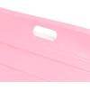 imageBest Choice Products 35in Kids Plastic Toboggan Snow Sled wPull Rope 2 HandlesLight Pink