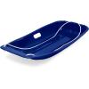 imageBest Choice Products 35in Kids Plastic Toboggan Snow Sled wPull Rope 2 HandlesNavy
