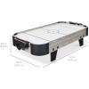 imageBest Choice Products 40in Portable Tabletop Air Hockey Arcade Table for Game Room w 100V Motor Electric Fan 2 Strikers 2 PucksGray