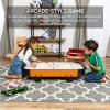 imageBest Choice Products 40in Portable Tabletop Air Hockey Arcade Table for Game Room w 100V Motor Electric Fan 2 Strikers 2 PucksWalnut