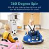 imageBest Choice Products 6V Electric Kids Ride On Bumpin Bumper Car 15  6 Years Old Parent Remote Control 360 Degree Spin Lights Sounds  PinkBlack