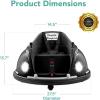 imageBest Choice Products 6V Electric Kids Ride On Bumpin Bumper Car 15  6 Years Old Parent Remote Control 360 Degree Spin Lights Sounds  PinkBlack