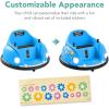 imageBest Choice Products 6V Electric Kids Ride On Bumpin Bumper Car 15  6 Years Old Parent Remote Control 360 Degree Spin Lights Sounds  PinkLight Blue