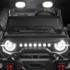 imageBest Choice Products Kids 24V 2Seater Electric Ride On Car Truck w 132lb Weight Capacity Parent Control Bluetooth LED Lights  Hot PinkBlack