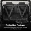 imageBest Choice Products Kids 24V 2Seater Electric Ride On Car Truck w 132lb Weight Capacity Parent Control Bluetooth LED Lights  Hot PinkBlack