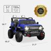 imageBest Choice Products Kids 24V 2Seater Electric Ride On Car Truck w 132lb Weight Capacity Parent Control Bluetooth LED Lights  Hot PinkBlue