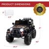 imageBest Choice Products Kids 24V 2Seater Electric Ride On Car Truck w 132lb Weight Capacity Parent Control Bluetooth LED Lights  Hot PinkCamouflage