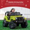 imageBest Choice Products Kids 24V 2Seater Electric Ride On Car Truck w 132lb Weight Capacity Parent Control Bluetooth LED Lights  Hot PinkGreen