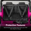 imageBest Choice Products Kids 24V 2Seater Electric Ride On Car Truck w 132lb Weight Capacity Parent Control Bluetooth LED Lights  Hot PinkHot Pink