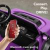 imageBest Choice Products Kids 24V 2Seater Electric Ride On Car Truck w 132lb Weight Capacity Parent Control Bluetooth LED Lights  Hot PinkPurple
