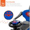 imageBest Choice Products Kids 3in1 Push and Pedal Car Toddler Ride On wHandle Horn Music  RedBlue