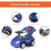 imageBest Choice Products Kids 3in1 Push and Pedal Car Toddler Ride On wHandle Horn Music  RedBlue