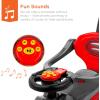 imageBest Choice Products Kids 3in1 Push and Pedal Car Toddler Ride On wHandle Horn Music  RedRed
