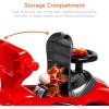 imageBest Choice Products Kids 3in1 Push and Pedal Car Toddler Ride On wHandle Horn Music  RedRed