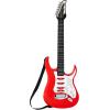 imageBest Choice Products Kids Electric Musical Guitar Play Set Toy Guitar Starter Kit Bundle w 6 Demo Songs Whammy Bar Microphone Amp AUX 2 Sticker Sheets  PinkRed