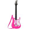 imageBest Choice Products Kids Electric Musical Guitar Play Set Toy Guitar Starter Kit Bundle w 6 Demo Songs Whammy Bar Microphone Amp AUX 2 Sticker Sheets  PinkPink