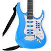 imageBest Choice Products Kids Electric Musical Guitar Play Set Toy Guitar Starter Kit Bundle w 6 Demo Songs Whammy Bar Microphone Amp AUX 2 Sticker Sheets  PinkElectric Blue
