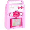 imageBest Choice Products Kids Electric Musical Guitar Play Set Toy Guitar Starter Kit Bundle w 6 Demo Songs Whammy Bar Microphone Amp AUX 2 Sticker Sheets  PinkSoft Pink