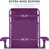 imageBest Choice Products Oversized Zero Gravity Chair Folding Outdoor Patio Lounge Recliner wCup Holder Accessory Tray Pillow  TanAmethyst