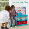 imageBest Choice Products Pretend Play Doctors Office Wooden Medical Center Toy Set for Kids wCarrying Case All Accessories Included Height Measurer 2Piece Costume  PinkBlue