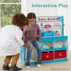 imageBest Choice Products Pretend Play Doctors Office Wooden Medical Center Toy Set for Kids wCarrying Case All Accessories Included Height Measurer 2Piece Costume  PinkPink