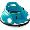 imageBest Choice Products 6V Electric Kids Ride On Bumpin Bumper Car 15  6 Years Old Parent Remote Control 360 Degree Spin Lights Sounds  PinkBlue