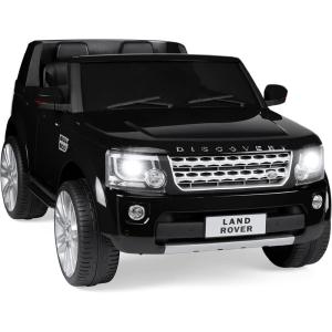 imageBest Choice Products 12V 37 MPH 2Seater Licensed Land Rover Ride On Car Toy wParent Remote Control MP3 Player  WhiteBlack