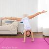 imageBest Choice Products 10ftx4ftx2in Folding Gym Mat 4Panel Exercise Gymnastics Aerobics Workout Fitness Floor Mats wCarrying HandlesEclipse